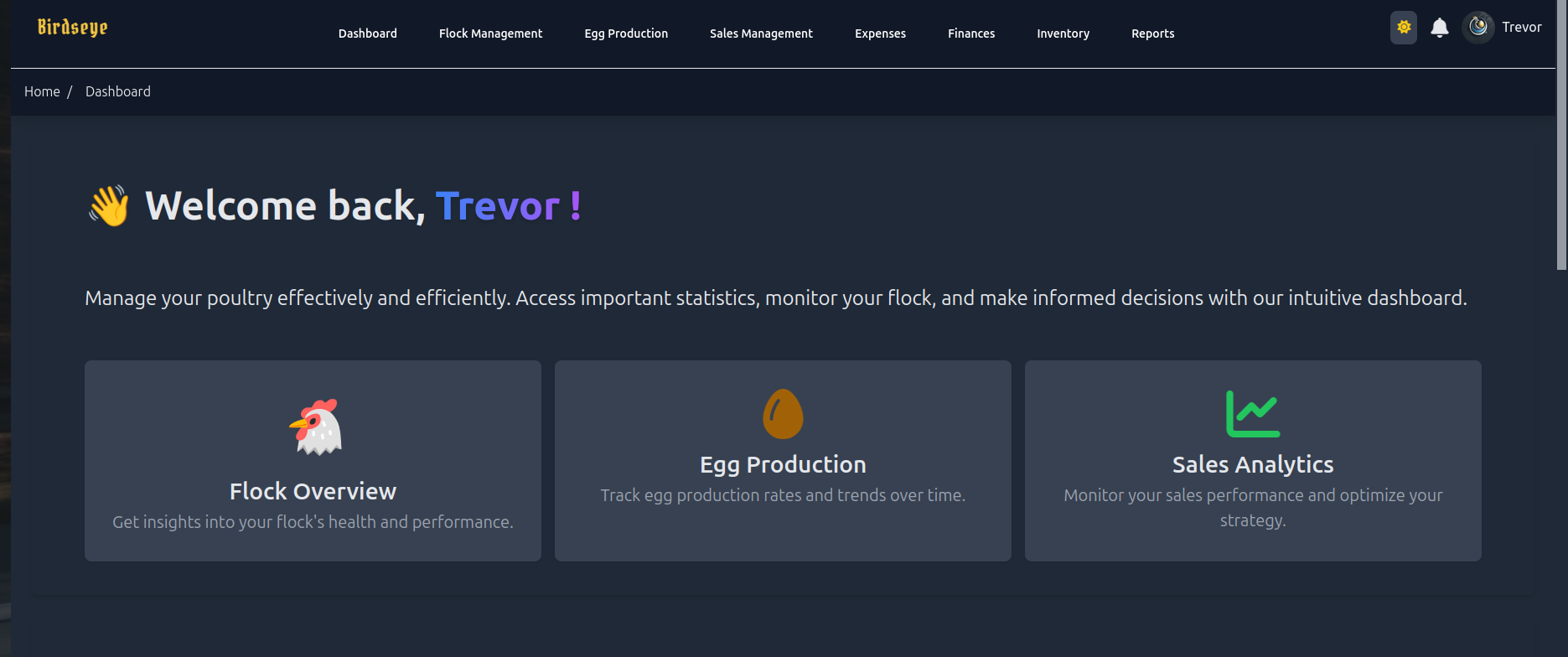 Dashboard Overview